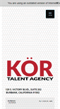Mobile Screenshot of kortalent.com